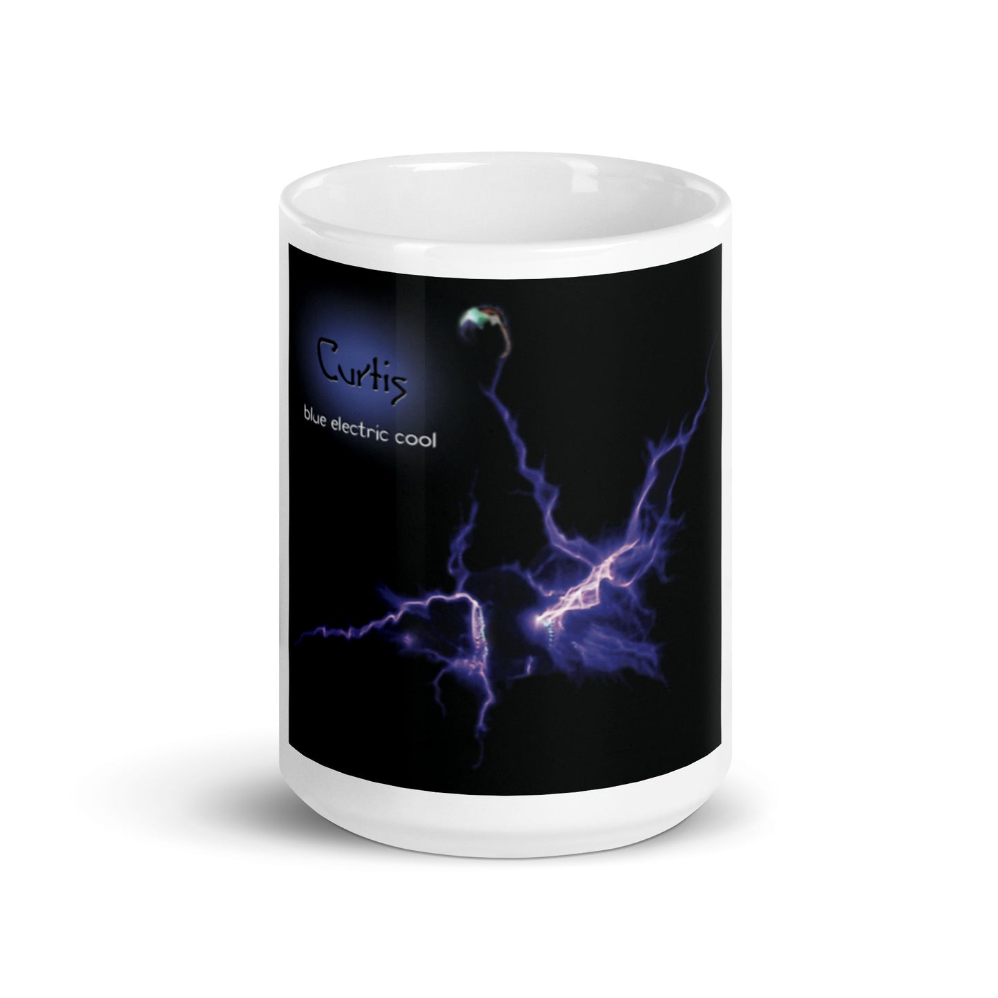 Blue Electric Cool Coffee Mug