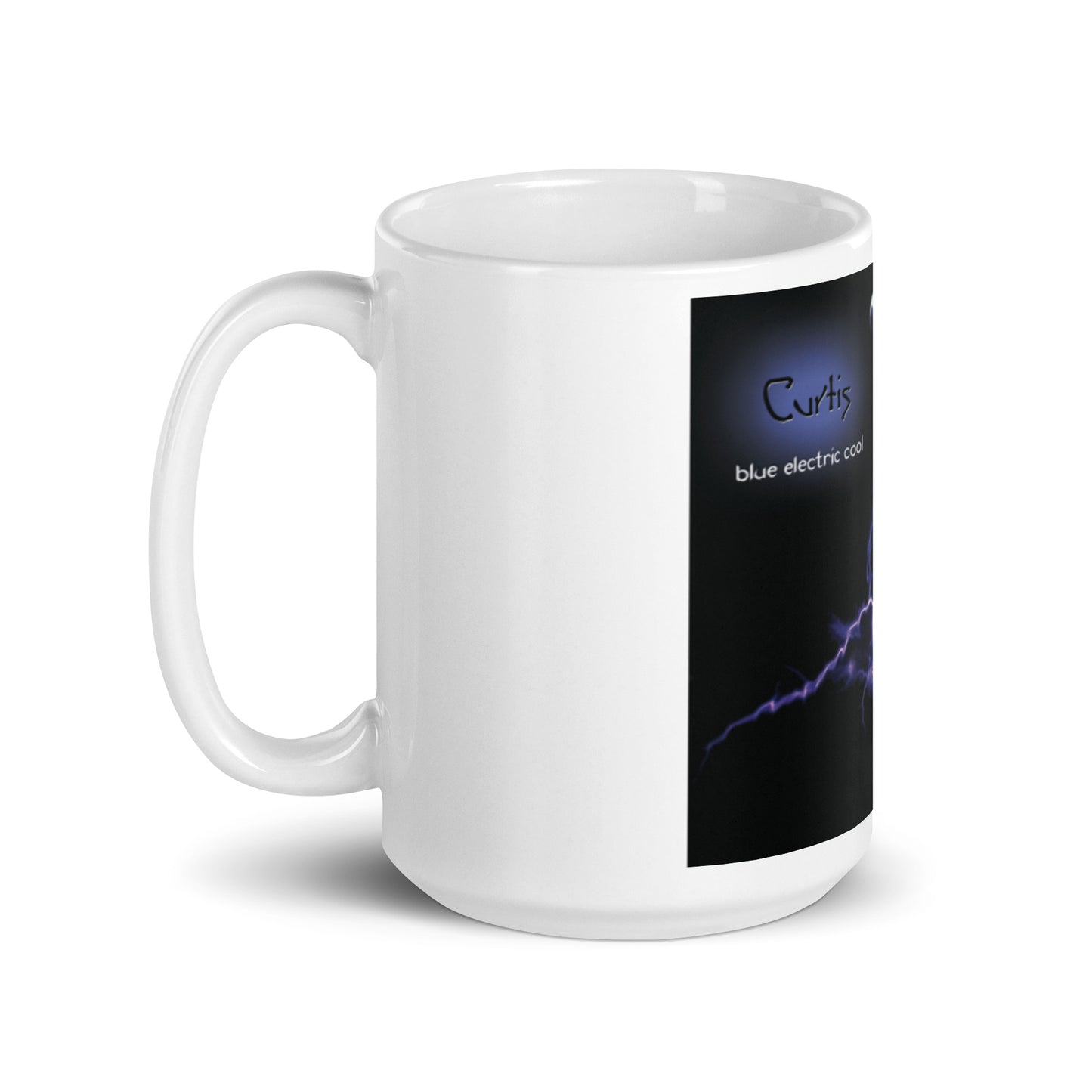 Blue Electric Cool Coffee Mug
